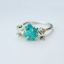 Vintage Style Engagement Ring resmi